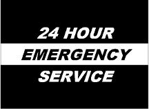 24 hour emergency service